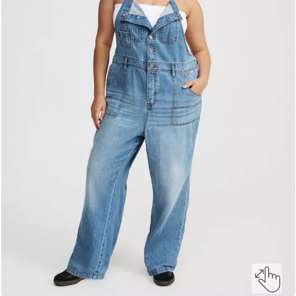 Classic Women's Light Blue Denim Overalls